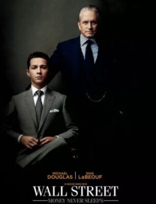 WALL STREET: MONEY NEVER SLEEPS 27x40 DS Original Movie Poster Near Mint 2010