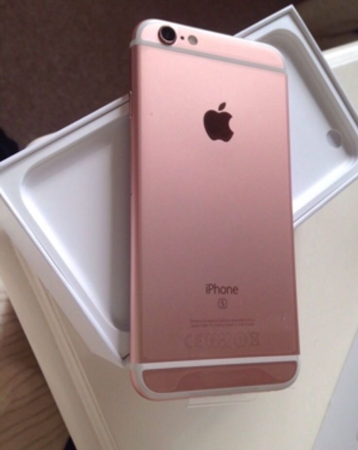 iPhone 6S 16GB Rose Gold Colour Factory Unlocked simfree in box with