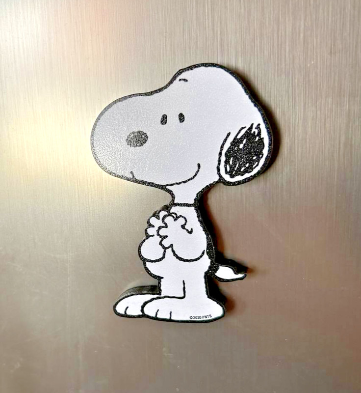 Peanuts Magnet Snoopy  8,5 X 6 X 0,8 Cm Funky Chunky Magnet