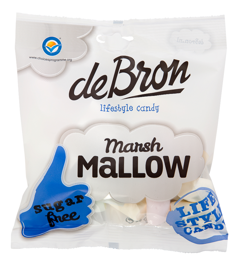 De Bron Marshmallows Zuckerfrei 75 g
