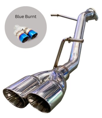 PIPE DYNAMICS Fiesta 1.4 TDCI MK7/7.5 Back Box Delete Exhaust FOR ST DIFFUSER