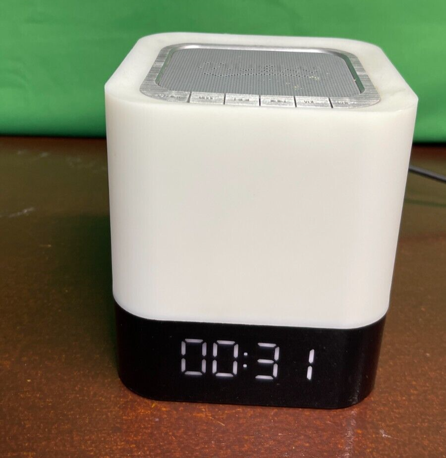 Clock And Light Musky Bluetooth Speaker
