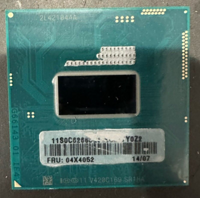 Intel Core Dual-Core i5-4200M 2.5GHz Socket G3 512KB/3MB Laptop Processor SR1HA