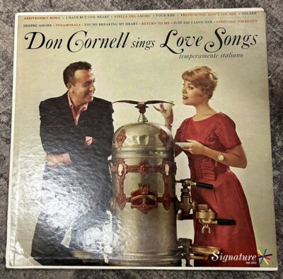 Don Cornell Sings Love Songs (Promo) LP