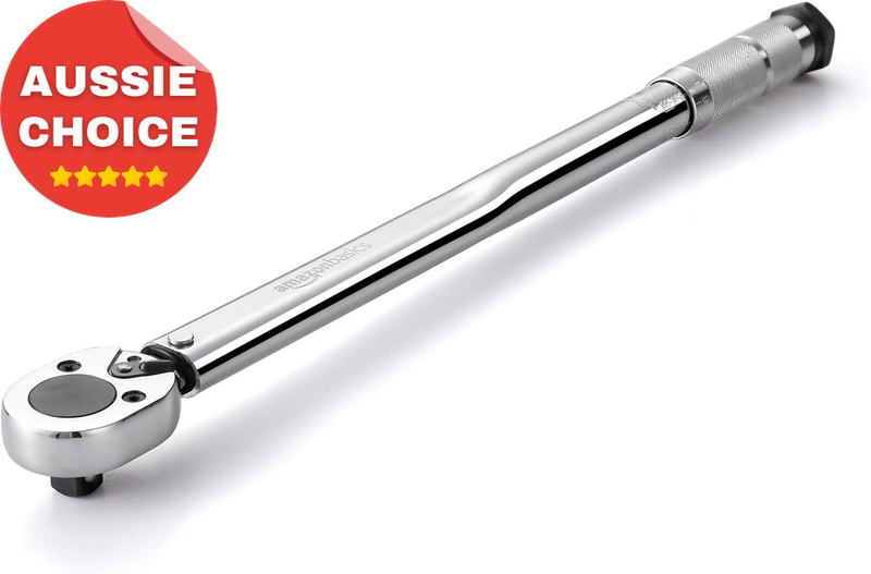 1/2 Inch Drive Click Torque Wrench 20-150 Ft-Lb 27.1-203.5 Nm Adjustable Tool