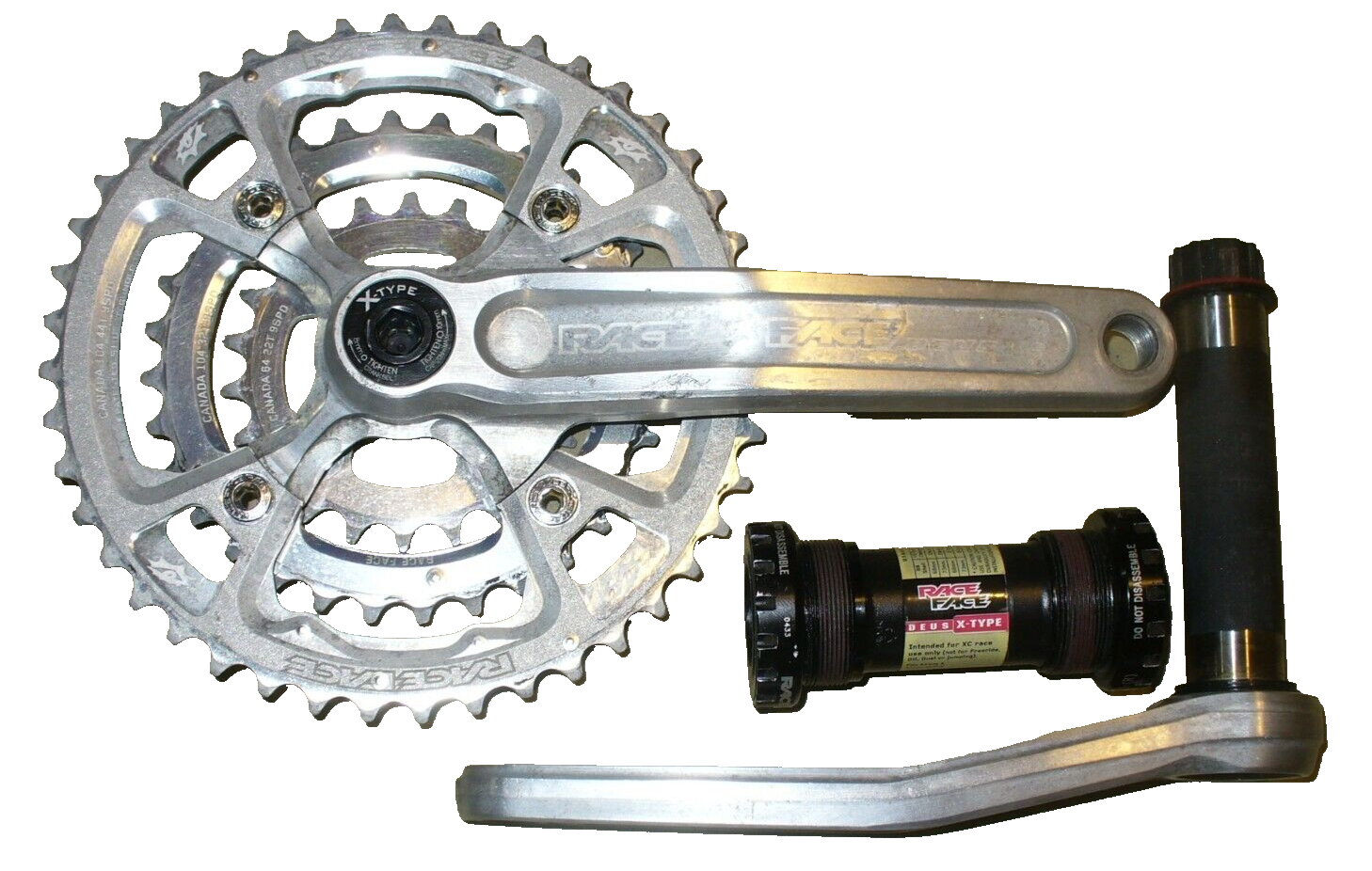Race Face Deus XC Crank & Bottom Bracket