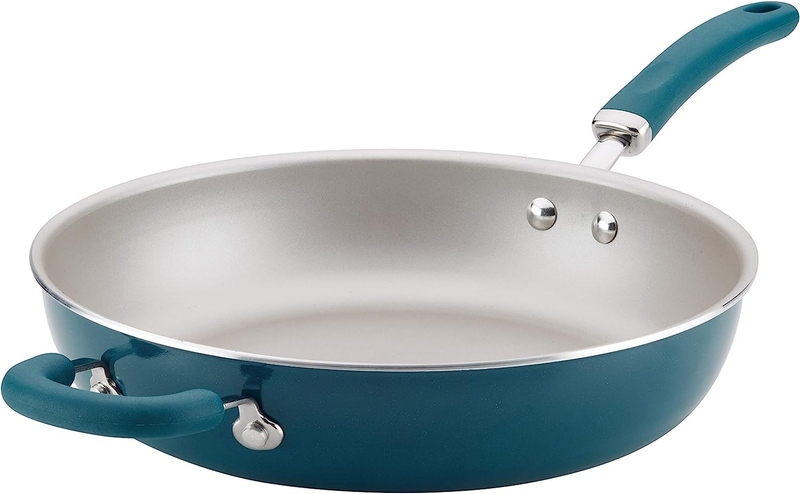 Rachael Ray Create Delicious Deep Nonstick Frying Pan / Fry 