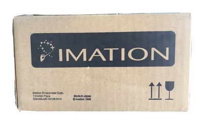 Imation 8mm D8-112 10/5GB Tape Case Of 10 New Sealed