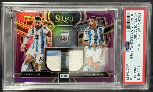 2023-24 Panini Select FIFA Lionel Messi / Di Maria Dual