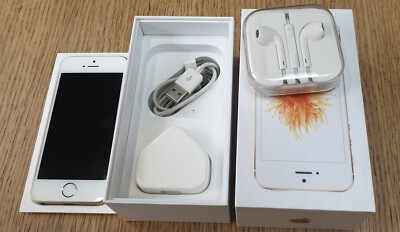 Apple iPhone SE Gold 32GB Model A1723 (UNLOCKED ) - in Very Good Condition