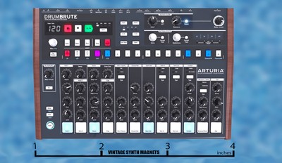 ARTURIA minibrute microbrute matrixbrute keylab DRUMbrute SYNTH fridge magnet