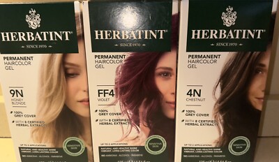 Herbatint Permanent Herbal Hair Color Gel 4.56 Ounce Choose Your Color  BEST 