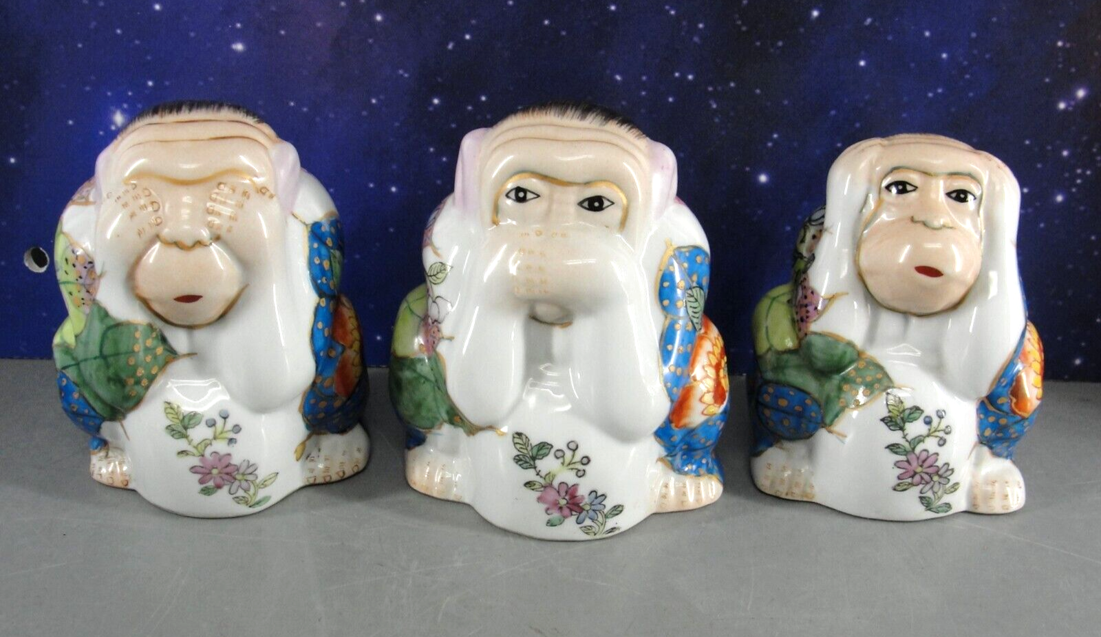 新品未開封 Wild Wise Apes 3rd world 新品未開封 Wild Wise Apes 3rd world Three Wise Monkeys Resin
