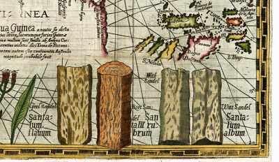 1598 Spice Map of Southeast Asia Kitchen Restaurant Wall Decor Art Poster Print