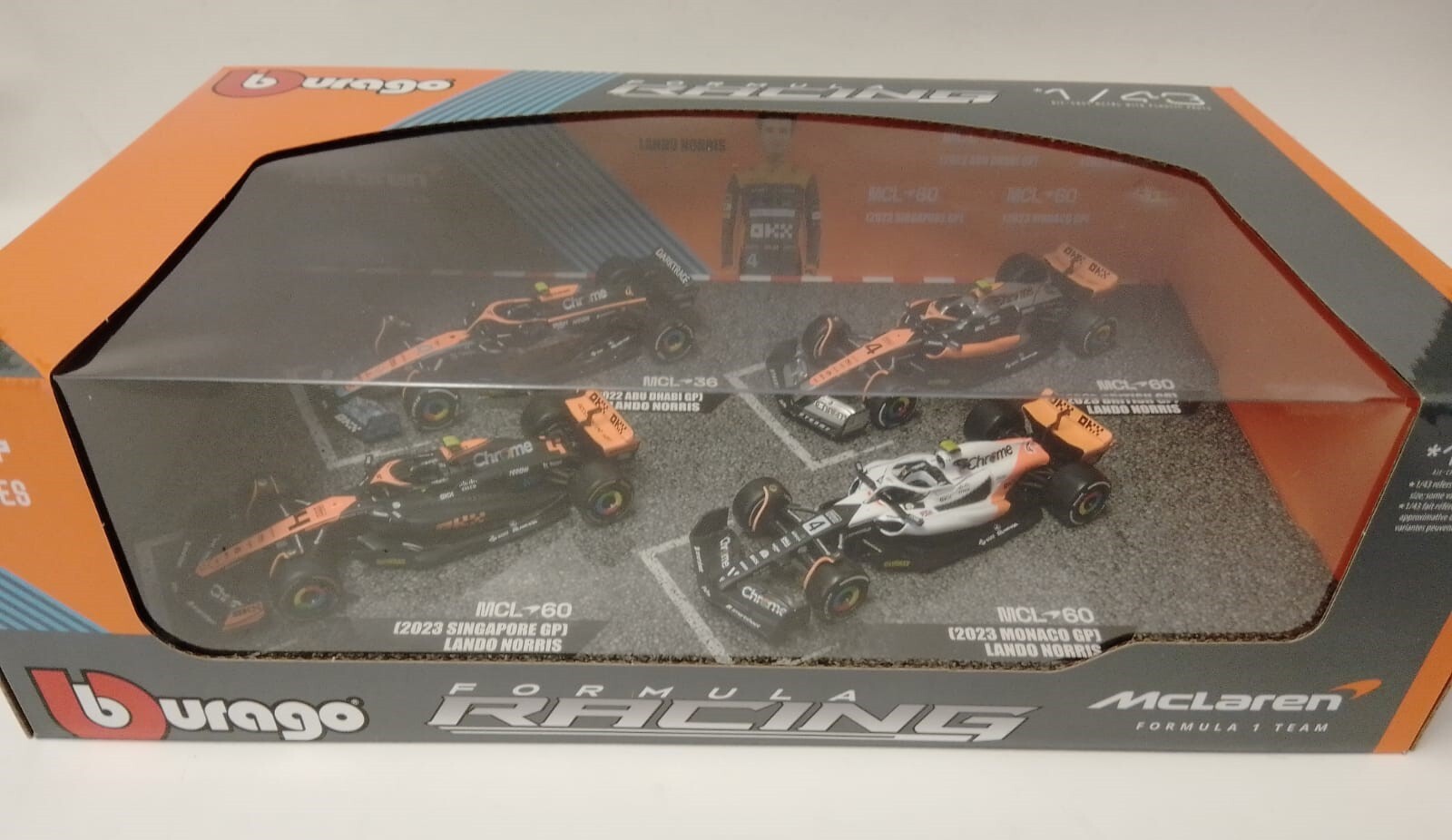 Bburago F1　4台セット1台おまけ 1/43 Bburago F1 4台セット1台おまけ 1/43 Bburago F1 4台セット1台
