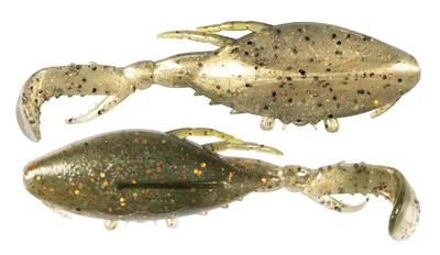 Z-Man KC35-321PK3 Kicker Crabz 3.5'' Redfish Toad 3 Pack