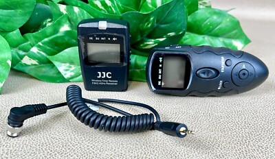 JJC FSK2.4GHz Wireless Intervalometer Shutter Release Timer Remote for Nikon