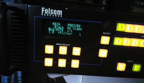 Folsom research presentation master PM-2002 Audio & Video seamless switcher