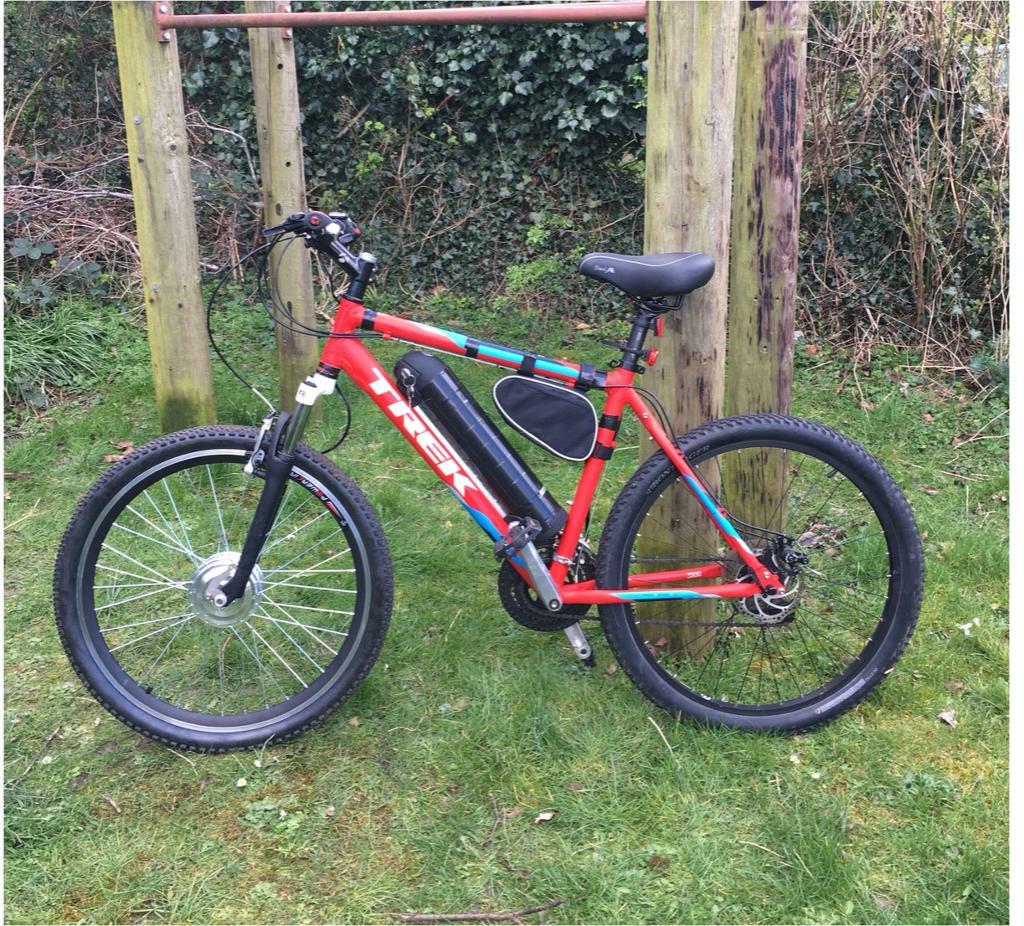 Trek Electric Bike Ebike Road legal motor 36v 250w 15ah! in Orpington