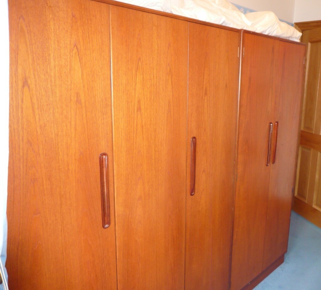 G-PLAN WARDROBES WITH INTEGRATED VANITY UNIT, RETRO 