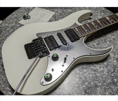 Electric Guitar Ibanez RG Series RG350DX 3H White Modified