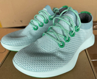 NEW ALLBIRDS TREE DASHER NEPTUNE BLUE GREEN SHOES ACTIVE SNEAKER MENS SIZE 12.5