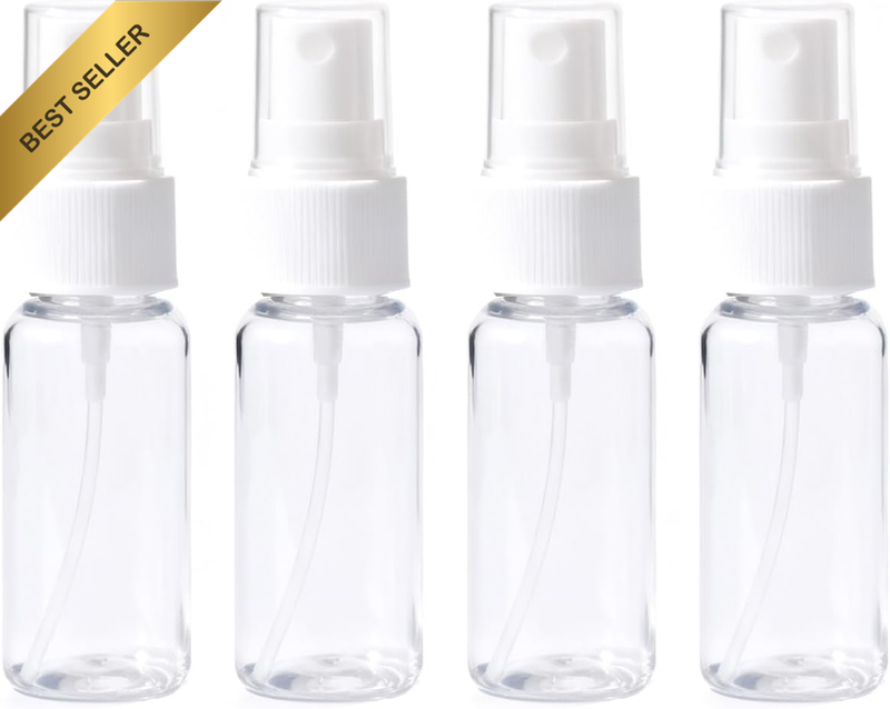 Spray Bottle 4 X 20 Ml Small Spray Bottle Transparent Atomiser Bottles Portable 