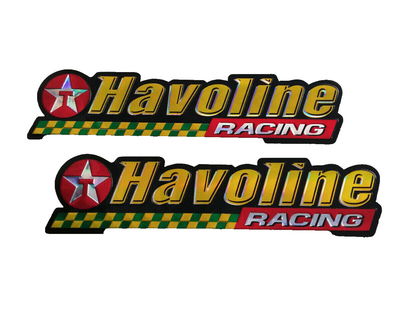 Top Aufkleber Havoline Racing, Sticker, Oil, Tuning Motorsport Biker Motorrad