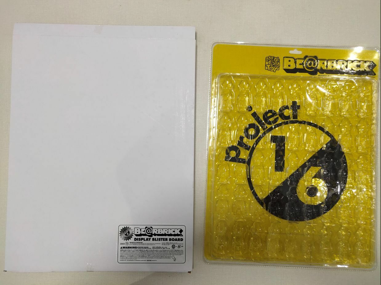 その他 BE@RBRICK DISPLAY BLISTER BOARD BRANDNEW Bearbrick 100% Display Blister Board 25th