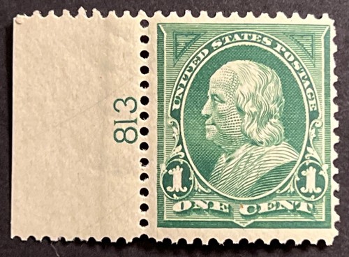 Travelstamps:1898 US Stamps Scott #279 MINT 1 CENT FRANKLIN