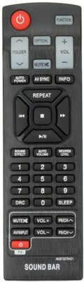 AKB73575421 Remote fit for LG Soundbar NB4530B NB3532A NB3530A NB3531A 