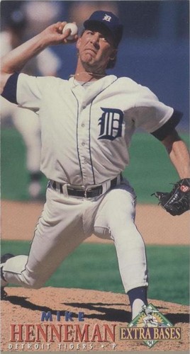 1994 Fleer Extra Bases - Mike Henneman #77