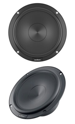 Audison Prima AP 6.5P 6.5'' 4-Ohm 110w RMS Midbass Component Woofers Pair NEW