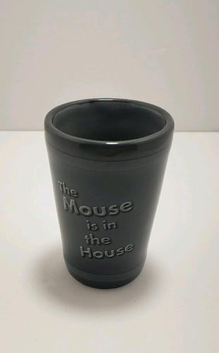 Disney The Mouse Is In The House Mickey Mouse Ceramic Shot Glass - FREE SHIPPING