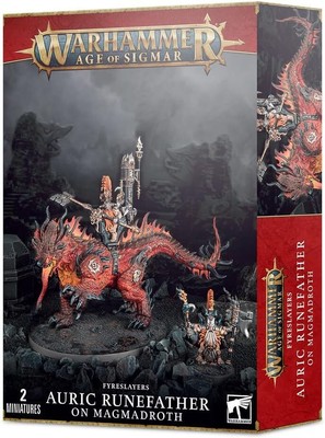 Warhammer Age of Sigmar Fyreslayers: Создатель аурических рун на Magmadroth GWS 84-23