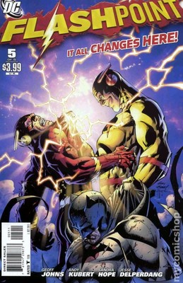 Flashpoint #5A Kubert FN 2011 Stock Image