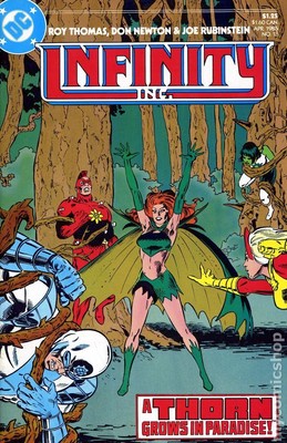 Infinity Inc. #13 FN 6.0 1985 Stock Image