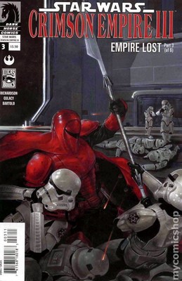 Star Wars Crimson Empire III Empire Lost #3 FN 2011 Stock Image