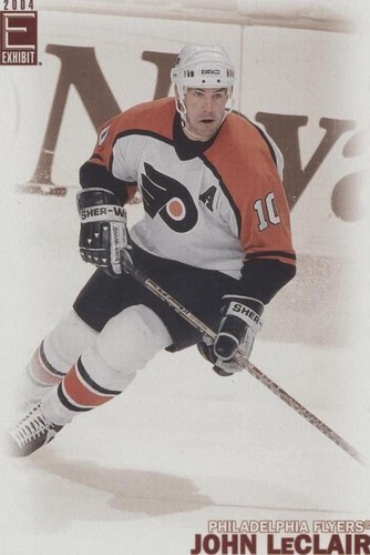 2003-04 Pacific Exhibit - John LeClair #185