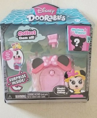 Disney Doorables Minnie's Garden Cottage With Mystery Figure NEW