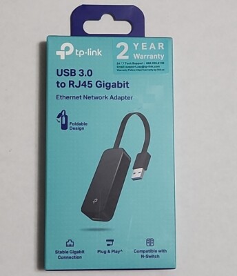TP-Link USB 3.0 to RJ45 Gigabit Ethernet Network Adapter Brand New