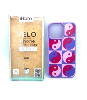 NWOT- IHOME Ying Yang Phone Case VELO Made Dor IPHONE 14 Pro Max, 14 Plus