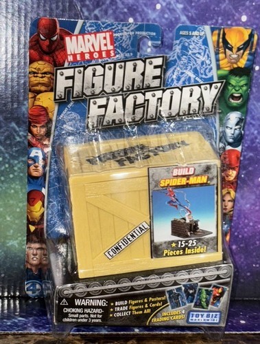 Marvel Figure Factory Series 1 Spider-Man build figure