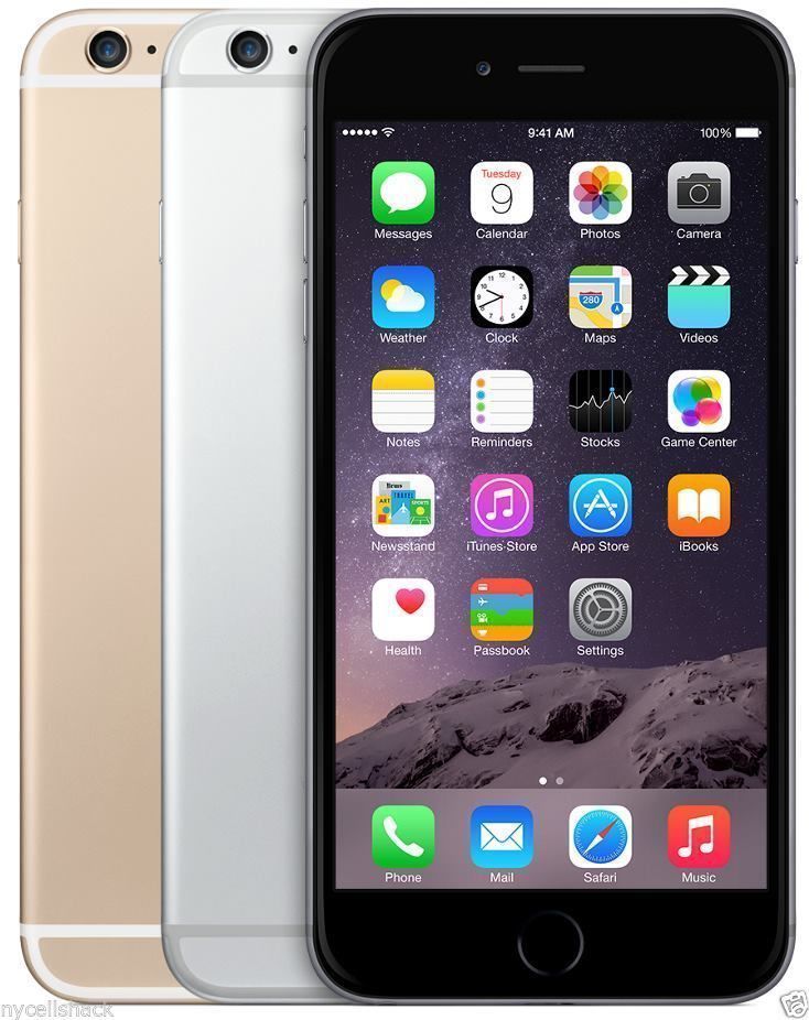 Apple iPhone 6 Plus Quad Core Cell Phones & Smartphones