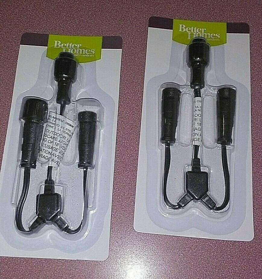 Set of 2 Quickfit 3-Way Connectors by Better Homes and Gardens New in Box