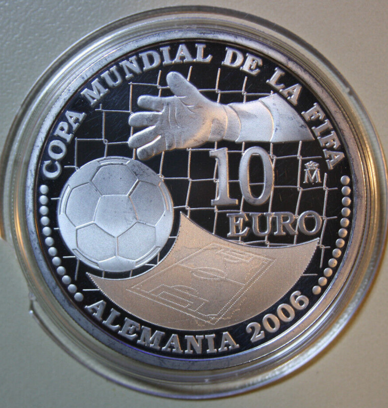 Spain-Spanien 10 Argent Proof-Pp #F5509 