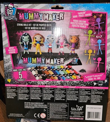 Rare Monster High Mummy Maker 2015 Fashion Angels Doll NEW In Box Draculaura ++