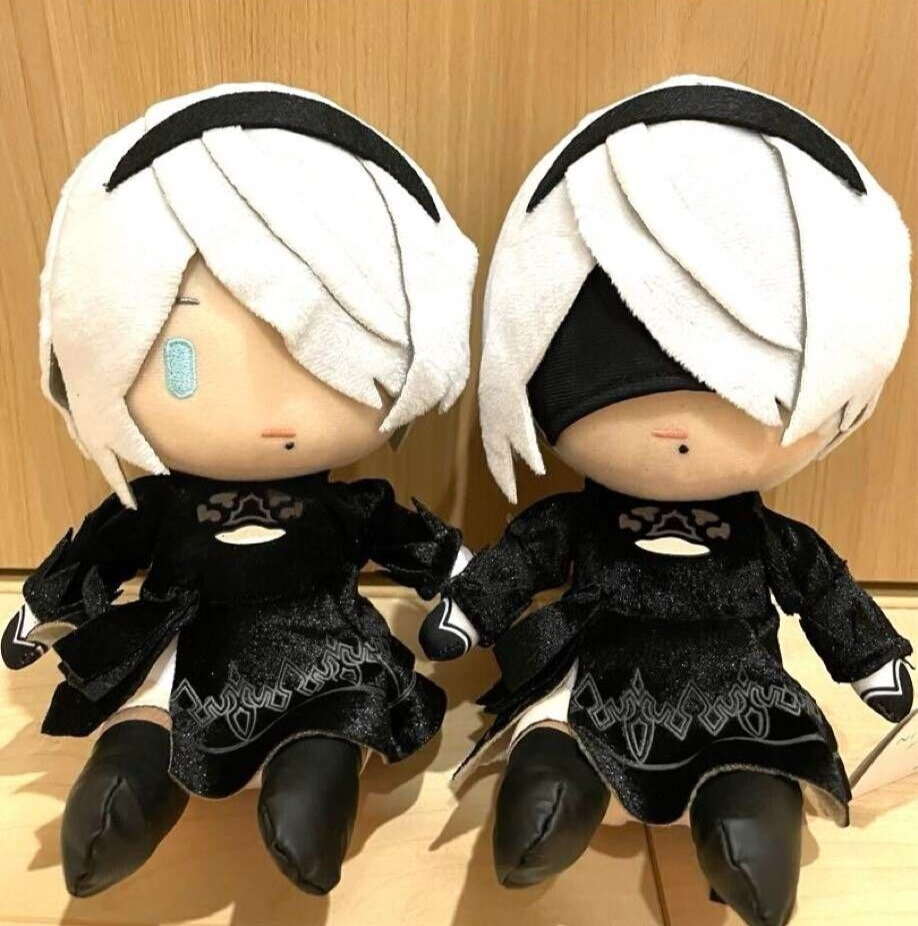 NieR:Automata Ver1.1a Deformed Plush Toy Doll 2B set of 2 NieR:Automata Ver1.1a Deformed Plush Toy Doll 2B set of 2