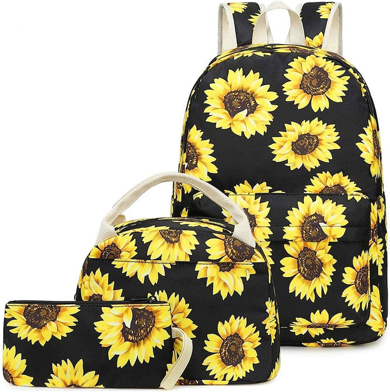 For Teen Girls Women Travel Laptop Backpack College Bookbag Kids