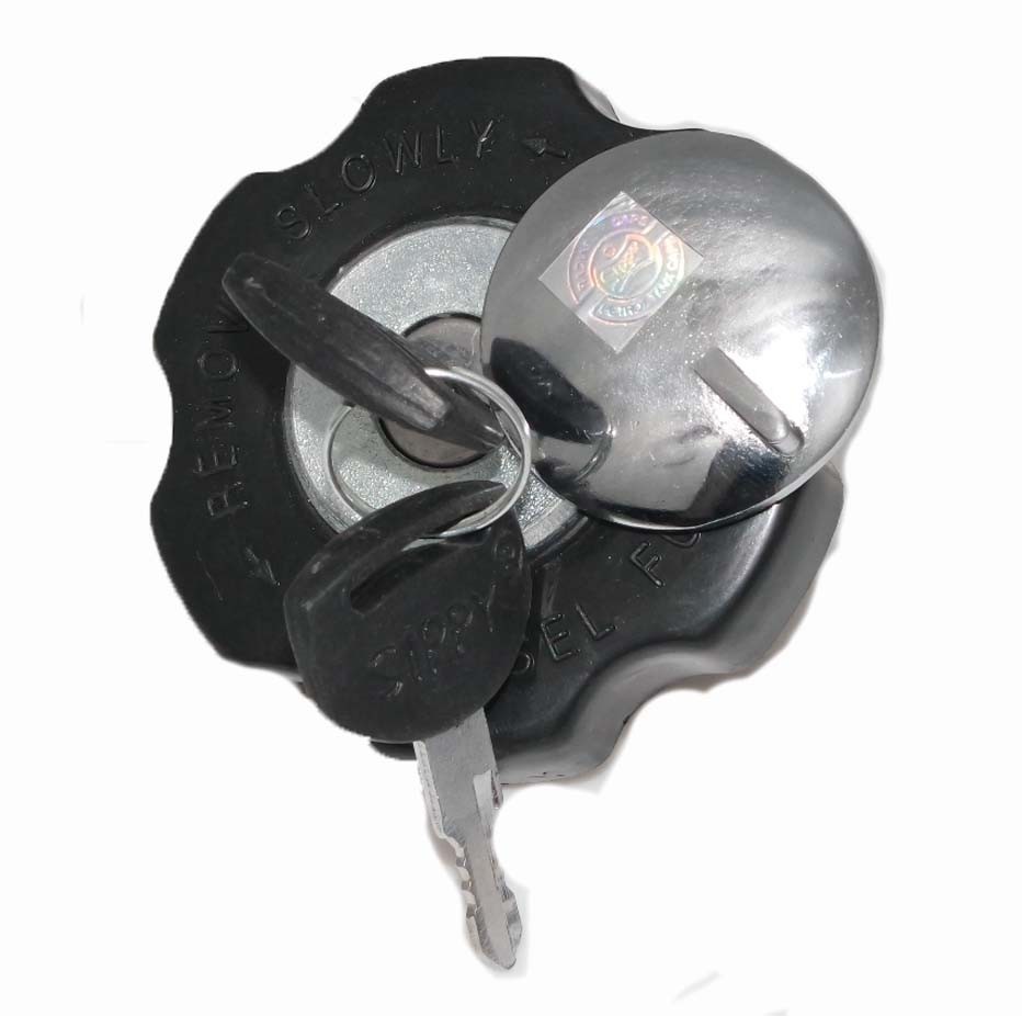 Locking Diesel Fuel  tank Cap with 2 Keys For John Deere Tractors 